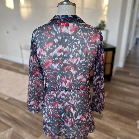 LaVia 18 by Piazza Sempione Silk Tunic Top in Large (12-14) - Picture 3 of 15